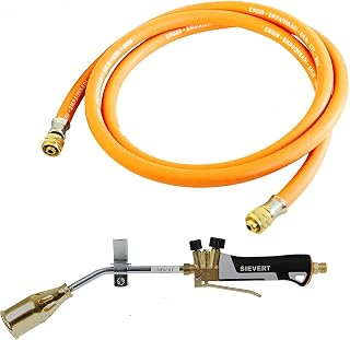 Sievert Pro 88 Propane Gas Roofing Torch Kit 180mm neck + 10m Hose plumbing heating felt bitumen roofing