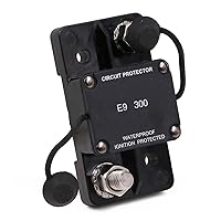 Vista 58 de E69 Interruptor de circuito de 10 A T3 con restablecimiento manual Mini de montaje en superficie IP66 Interruptor conmutable de 10 A