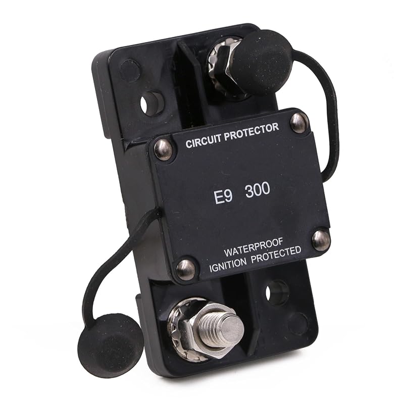 Disjuntor automotivo T Tocas E97-300A 300 A, 12–32 V CC, rearme automático – 1 unidade