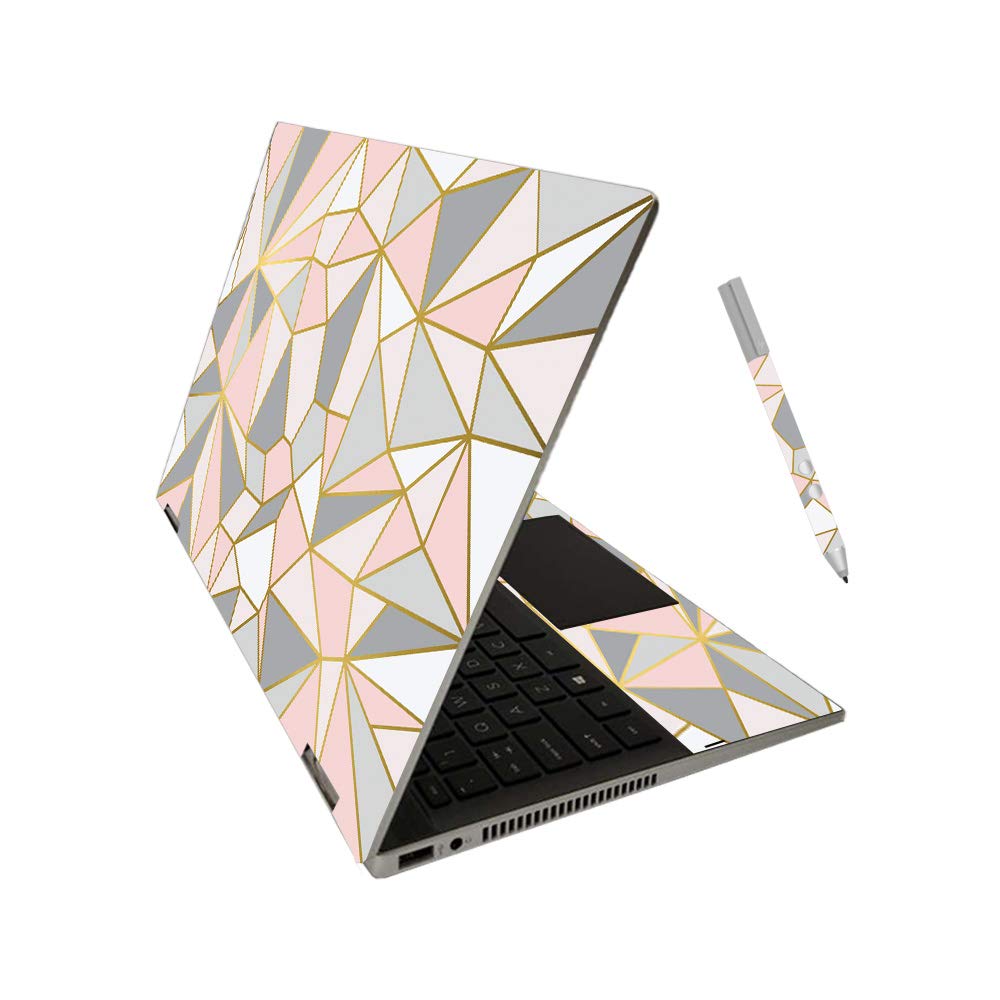MightySkins Vinyl Decal Skin For HP Pavilion X360 14 (2020) - Pink Tree Camo Design