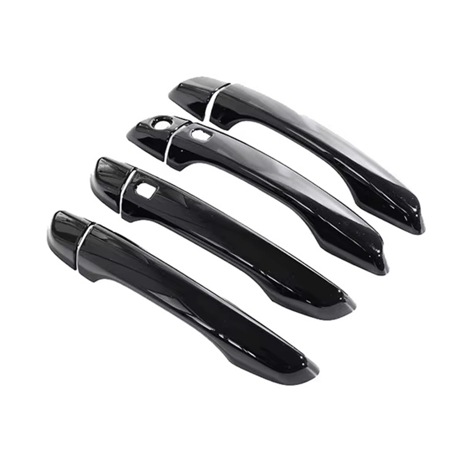 CFDEKOIB Exterior Door Handle Cover Car Exterior Door Handle Cover Compatible with Peugeot for 208 for MK2 for P21 2020-2025 Car Door Cap Plus Pair Set Accessories