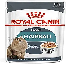 Royal Canin Sachê Feline Hairball Care Eliminação de Pelos Ingeridos para Gatos, 85g