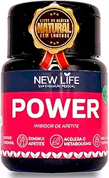 New Life POWER Suplemento Natural | Energia e Performance | 10 Cápsulas
