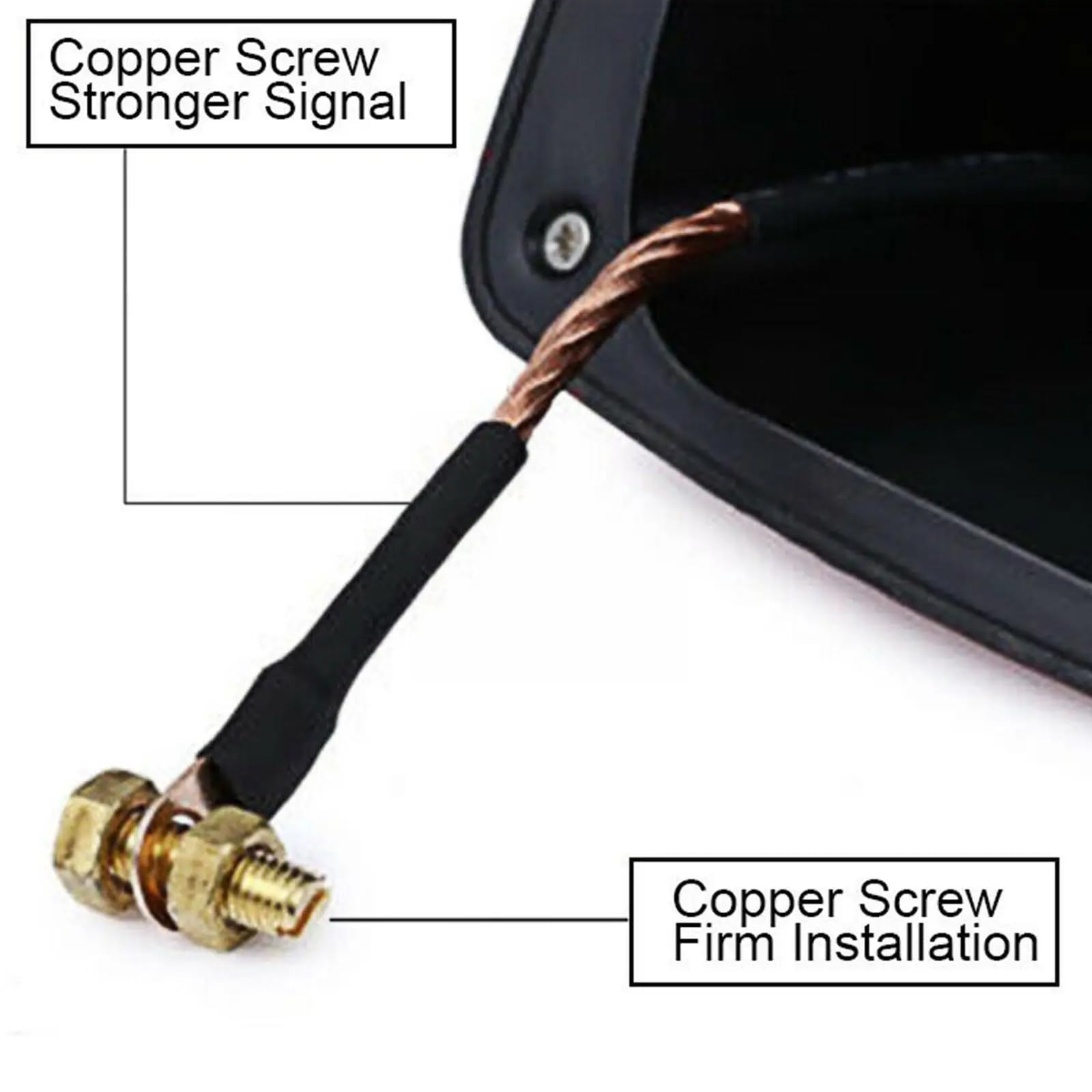 Antenna squalo per Auto, Antenna a Pinna di squalo in Fibra di Carbonio per Auto, per Ford, per Focus St Rs 2012 2013 2014 2015 2016 2017 2018 Antenna a Pinna di squalo per Tetto Auto