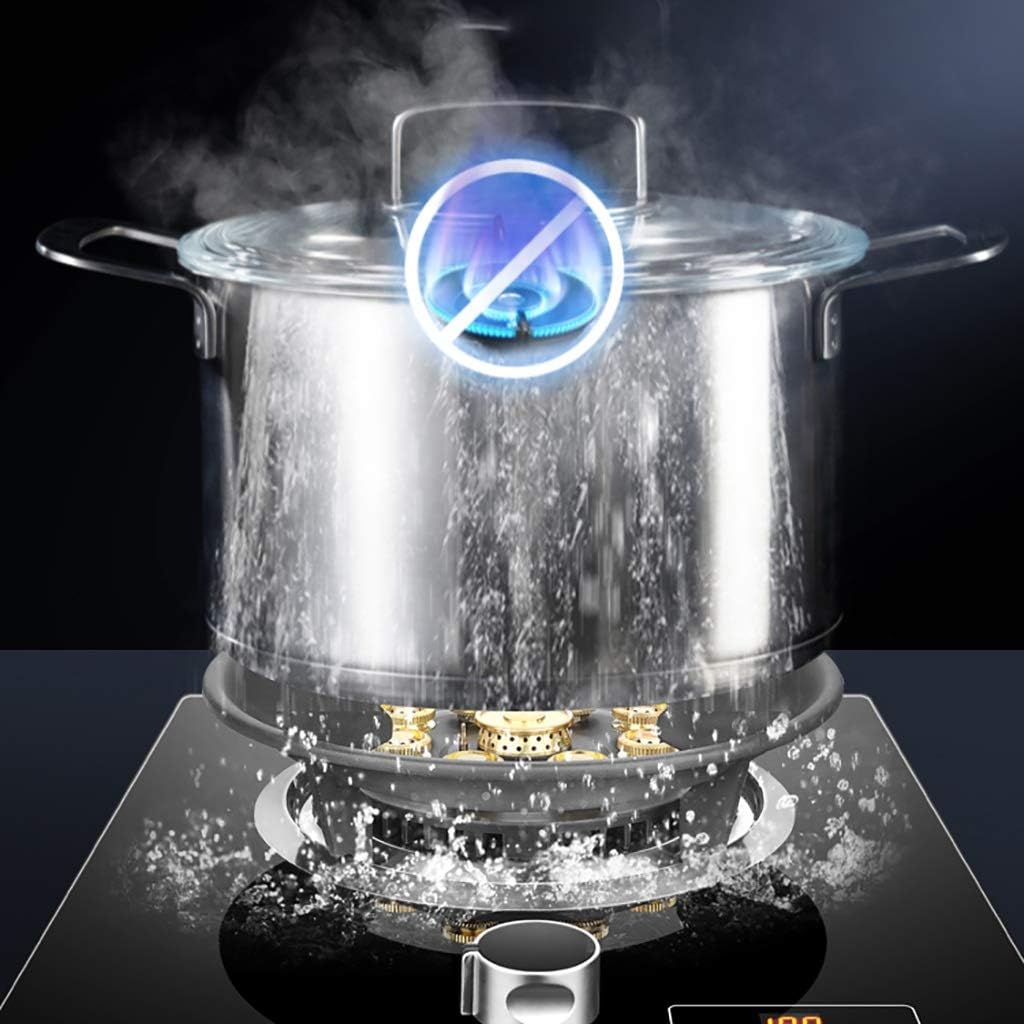 Burners Gas Hob Desktop Stove，Built-in Hob/Cooker/Cooktop，1 Cast Iron Portable Ring ，with Temperature Control And Flame Failure Protection