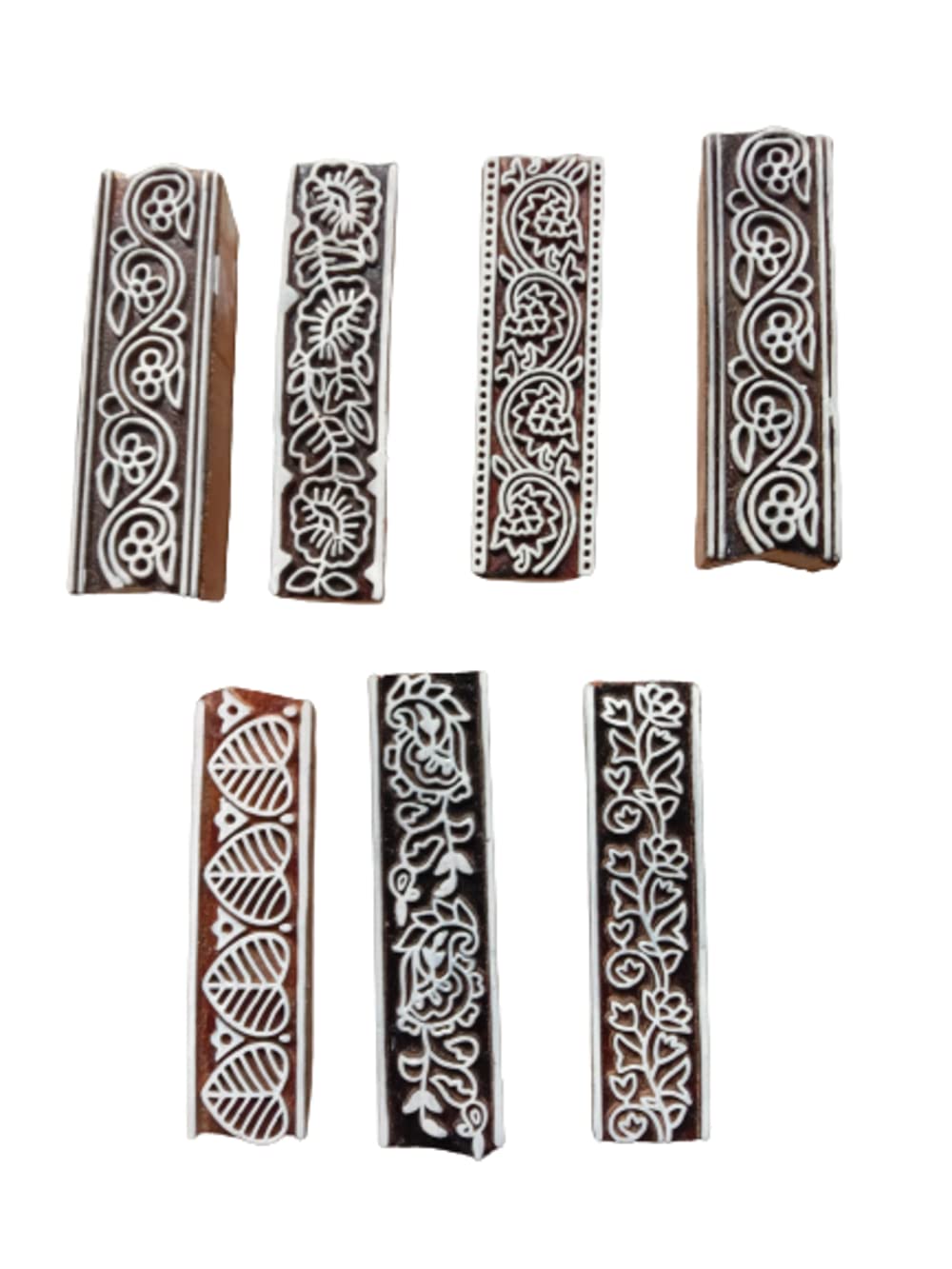 F. K. Handicraft Wooden Printing Blocks for Saree Border/Stamp/Making Pottery/Crafts Textile Printing -Animals Designs (Set of 7, 4 inch) (B07V6BTG36) Amazon Price History, Amazon Price Tracker