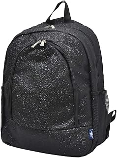 NGIL Canvas School Backpack (Glitter-Black)