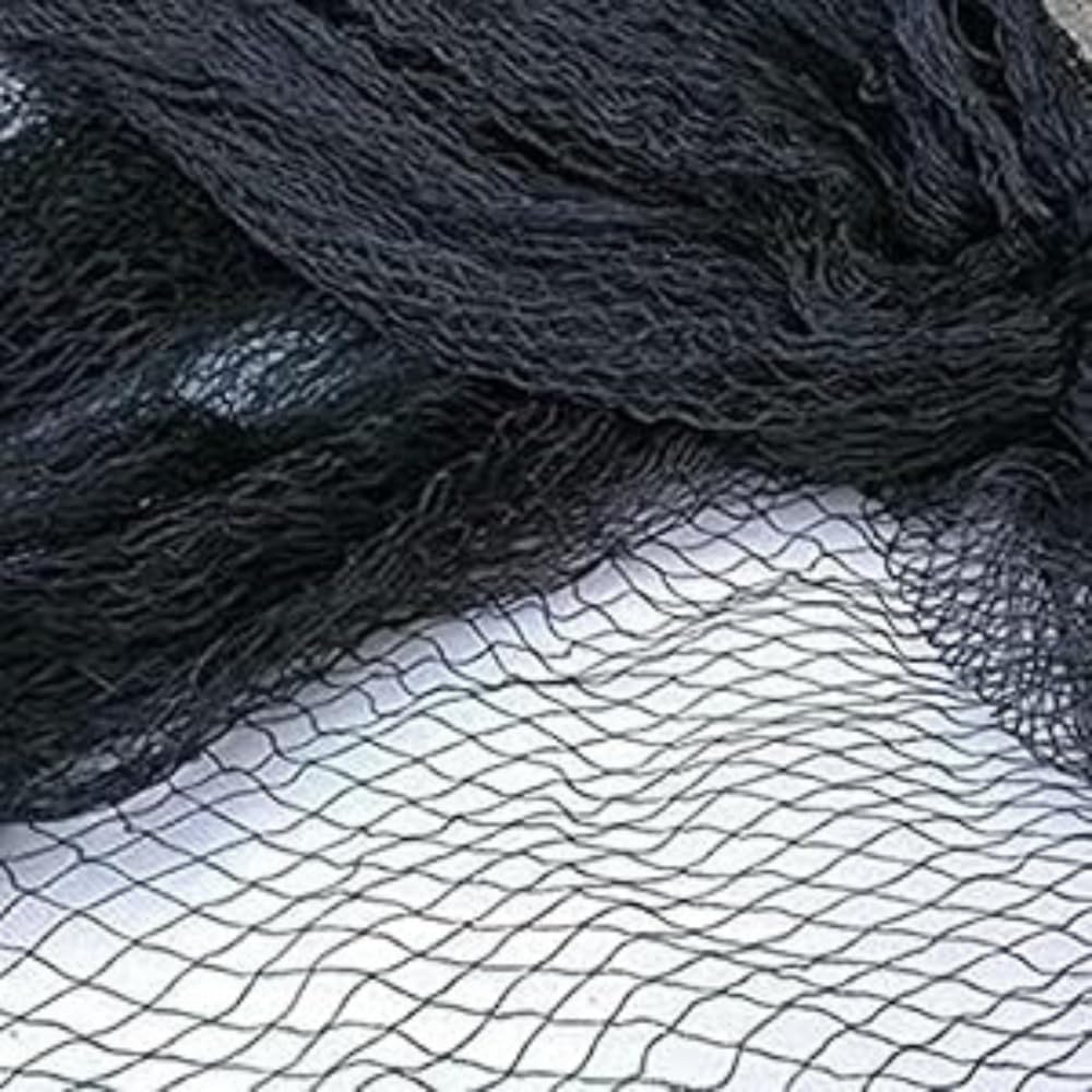 Garden Mile 2M X 4M Black Net 2M X 4M Bird Netting For Garden Heavy Duty Strong 12Mm Black Garden Netting Mesh For Plants And Ponds Net Fruit Allotment Protection Pest Deterrent Outdoor Pond Cover