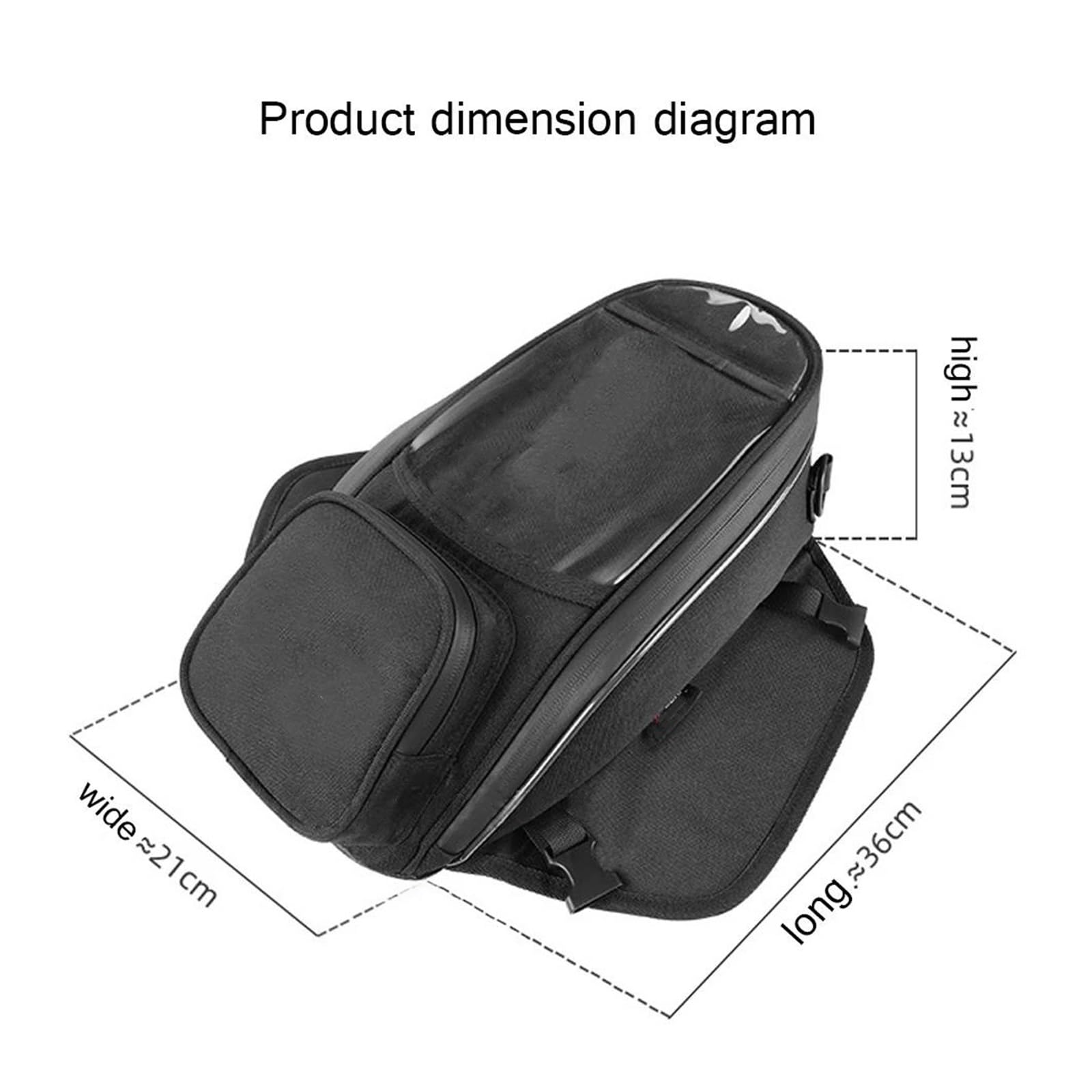 Borse Serbatoio Motociclo Per Ducati Per DIAVEL 1260 1200 Borsa Da Serbatoio Per Moto E Portachiavi Con Cordino(With LOGO)