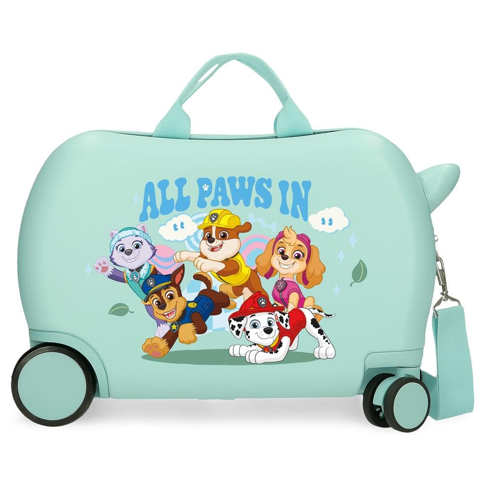 Joumma Patrulla Canina Paw Patrol Maleta Infantil Azul 45x31x20 cms Rígido 1,8 kgs Cierre de combinación Lateral ABS 1,8 kgs 27,9L Equipaje de Mano