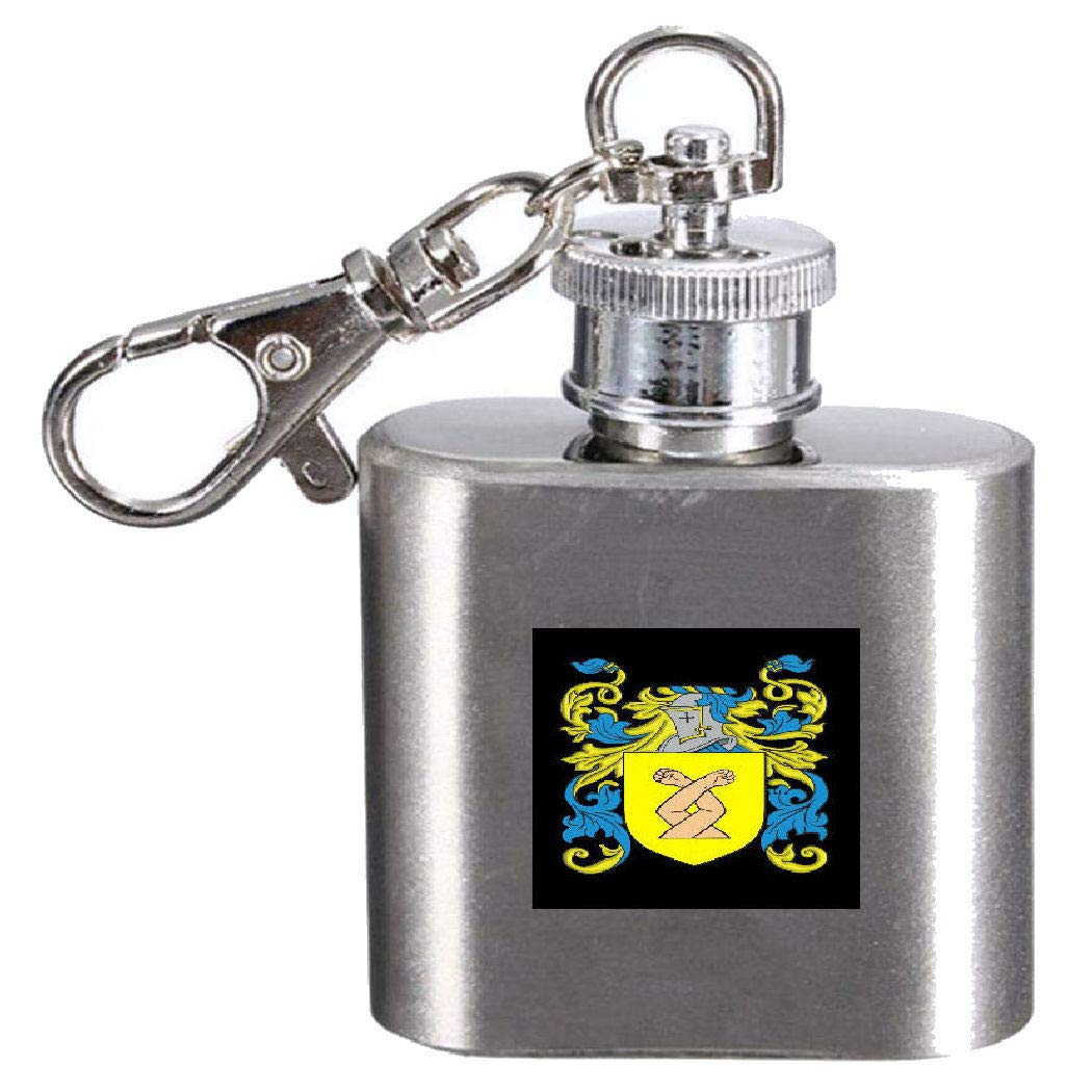 Flasque armoiries Bayes Family Crest flacon de poche blason nom de famille 28,3ml