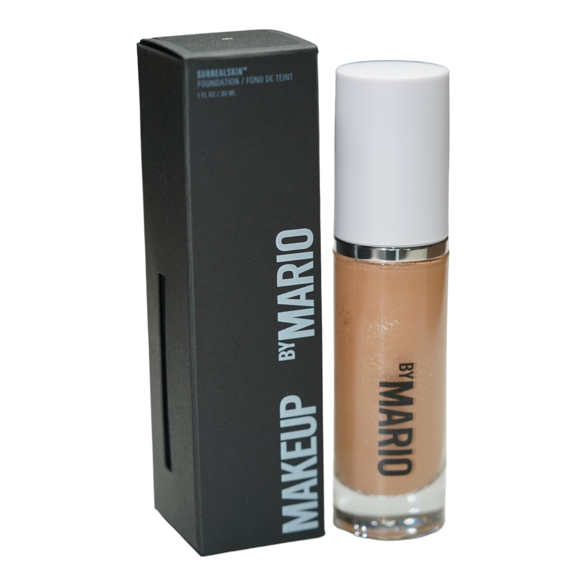 MAKEUP BY MARIO SurrealSkin Liquid Foundation Liquid Formula Vegan Long-wearing coverage Hydrating Natural Finish Size 30 mL 10C