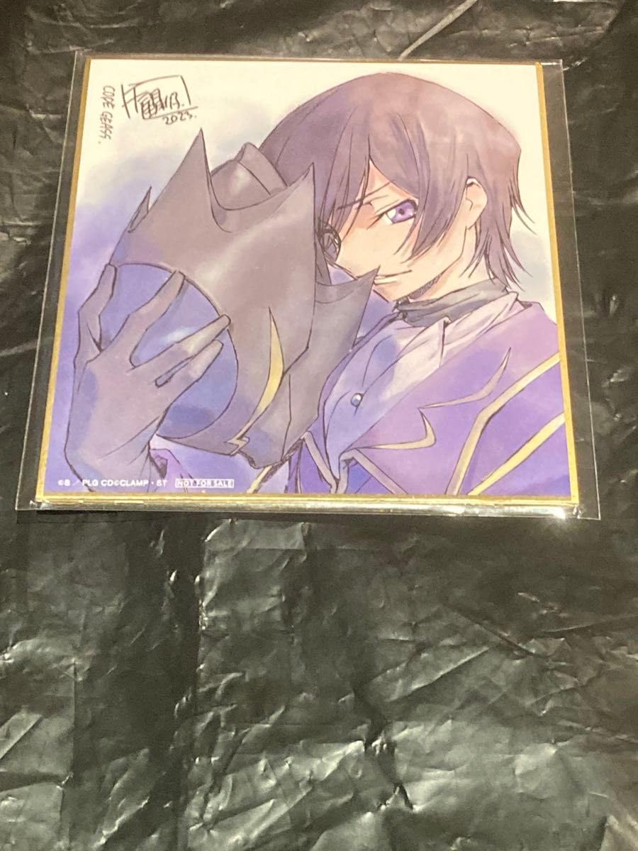 コードギアス 反逆のルルーシュ 映画 入場特典色紙 新宿バルト9 コードギアス 反逆のルルーシュ 映画 入場特典色紙 新宿バルト9