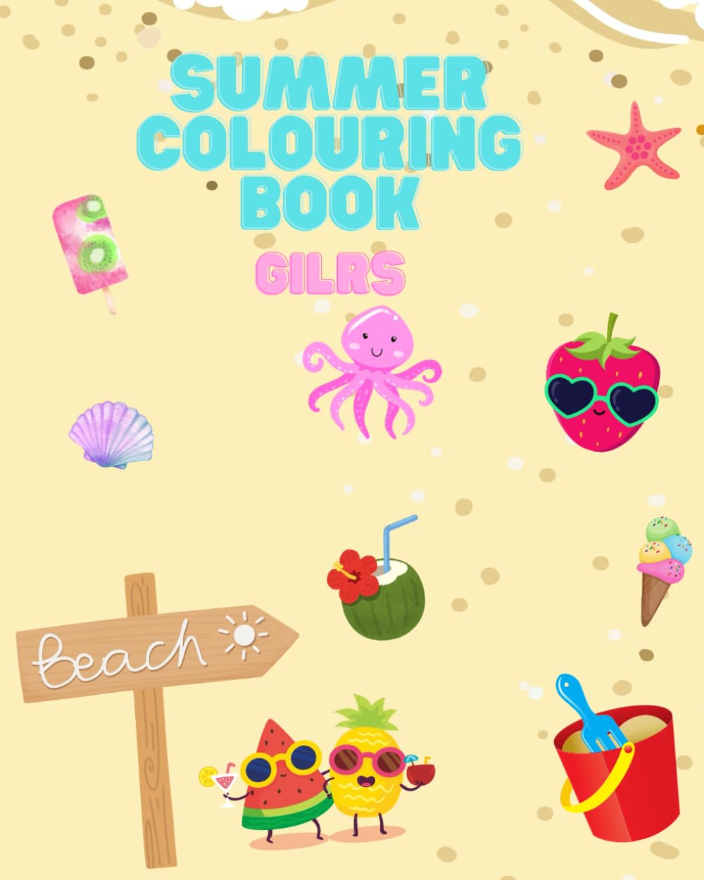 Summer Colouring Book: Girls (Colouring & Activity Books)