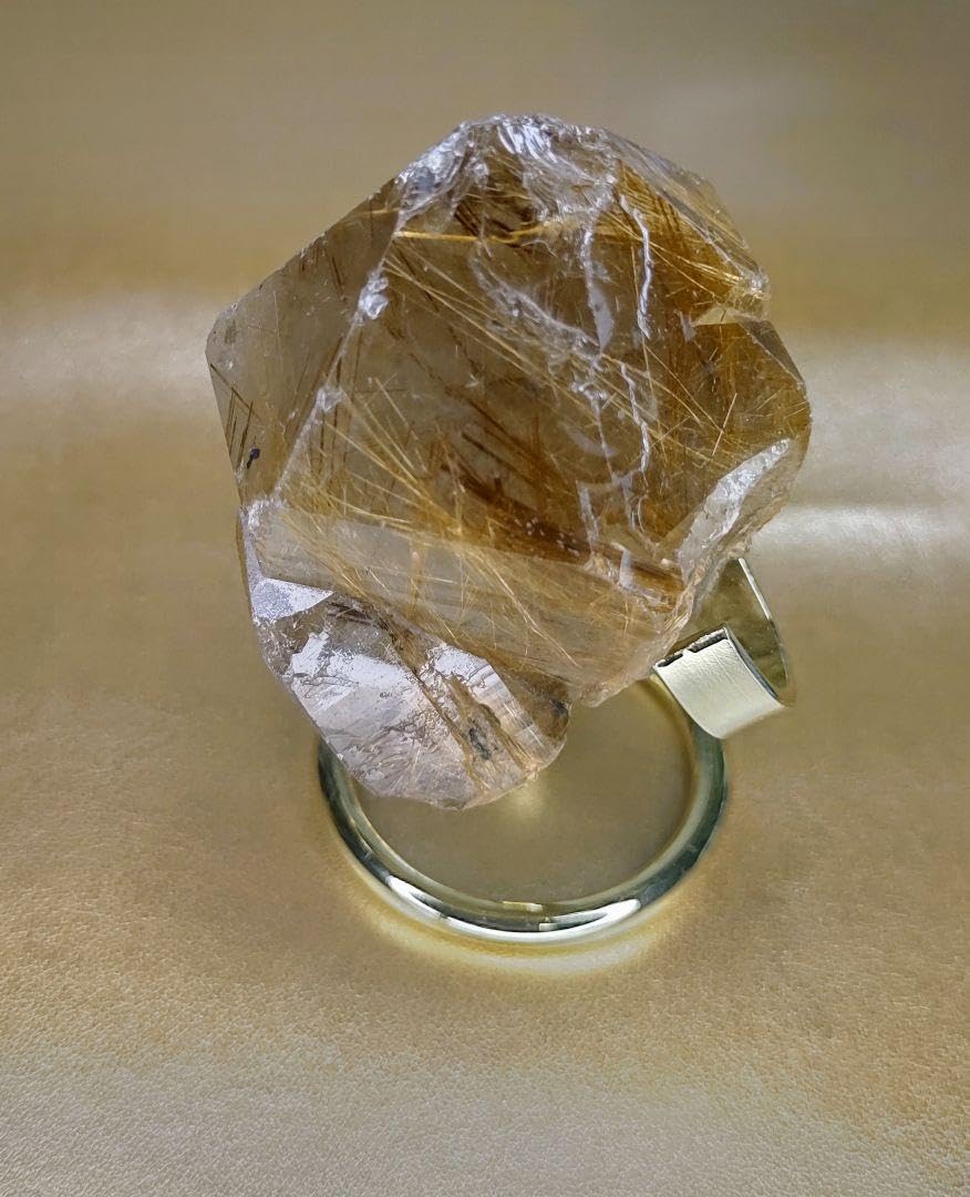 天然石ルチルクォーツの原石 置物 彫物 台座付きNO.093017 【公式通販】 天然石ルチルクォーツの原石 置物 彫物 台座付きNO.093017 【公式通販】