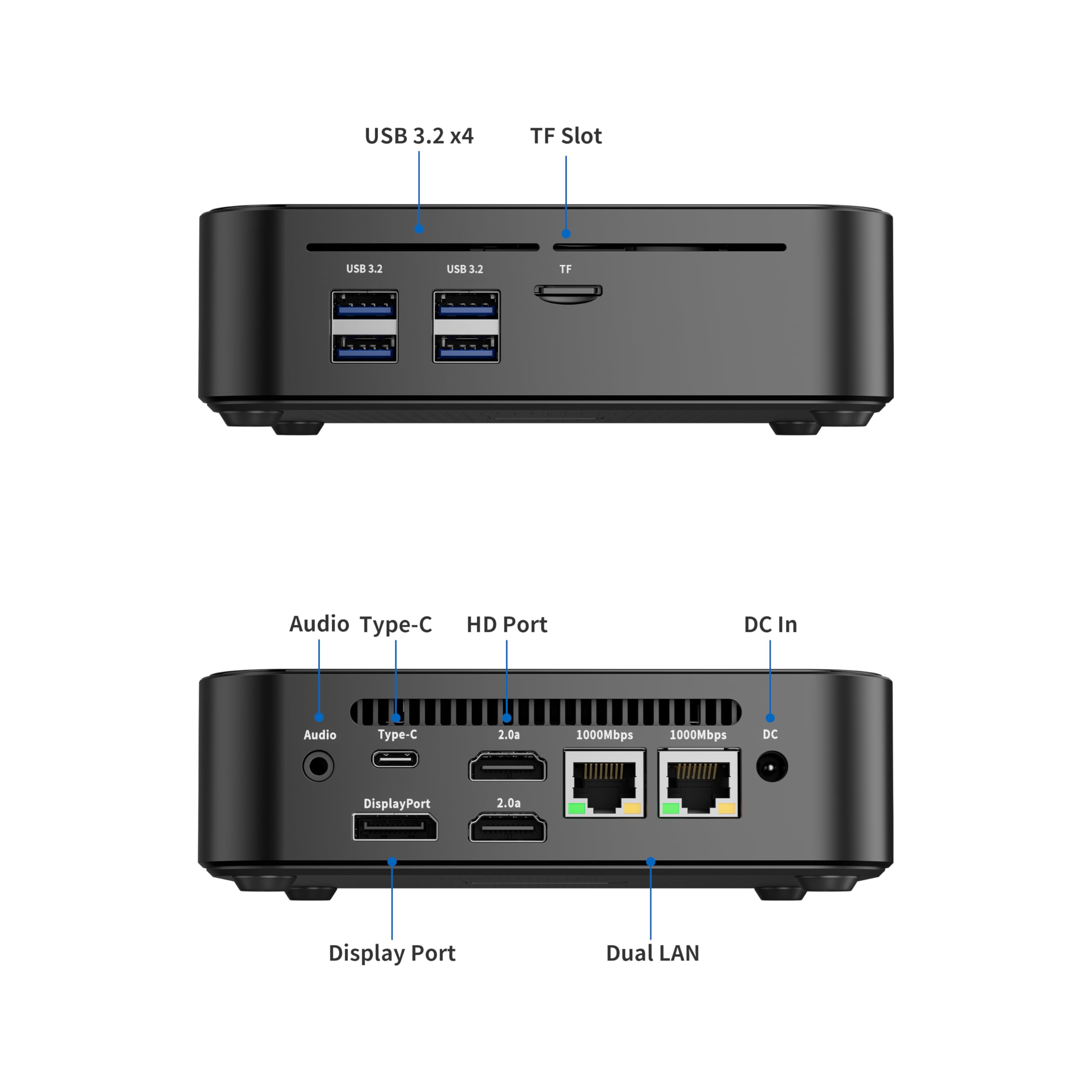 Keystone Desktop Desktop Computers Windows 11 DreamQuest Mini Pc With OS Pro ...