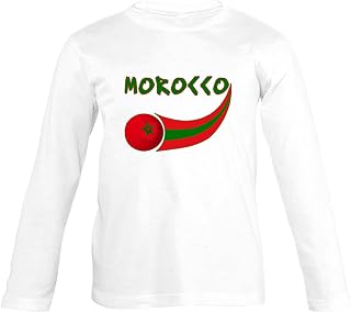 Supportershop Boy's Morocco Long Sleeves T-Shirt