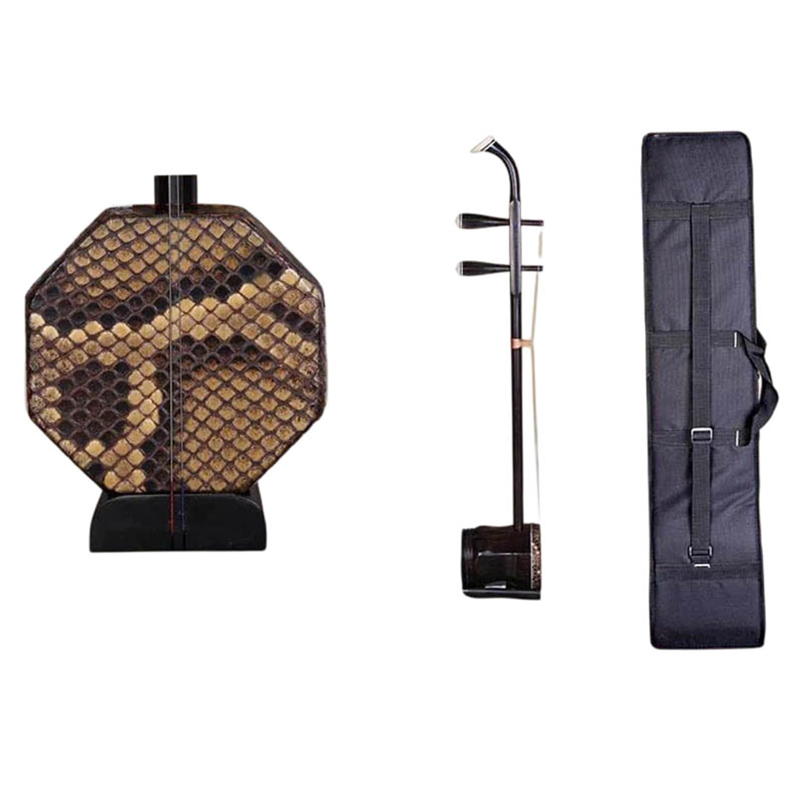 Erhu Strumenti Musicali Strumento musicale Erhu in legno di sandalo nero da 3,5/4/4,5 pollici