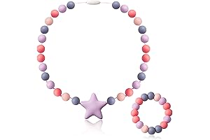 Sensory Necklace Bracelet for Teething Babies