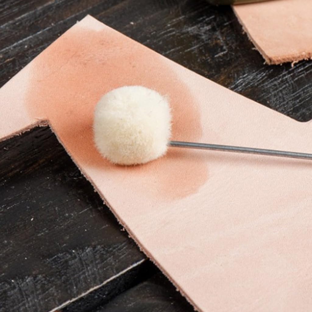 10pcs Wool Ball Brush DIY Daubers Assisted Dye Tool Wools Brush For Textile Tool