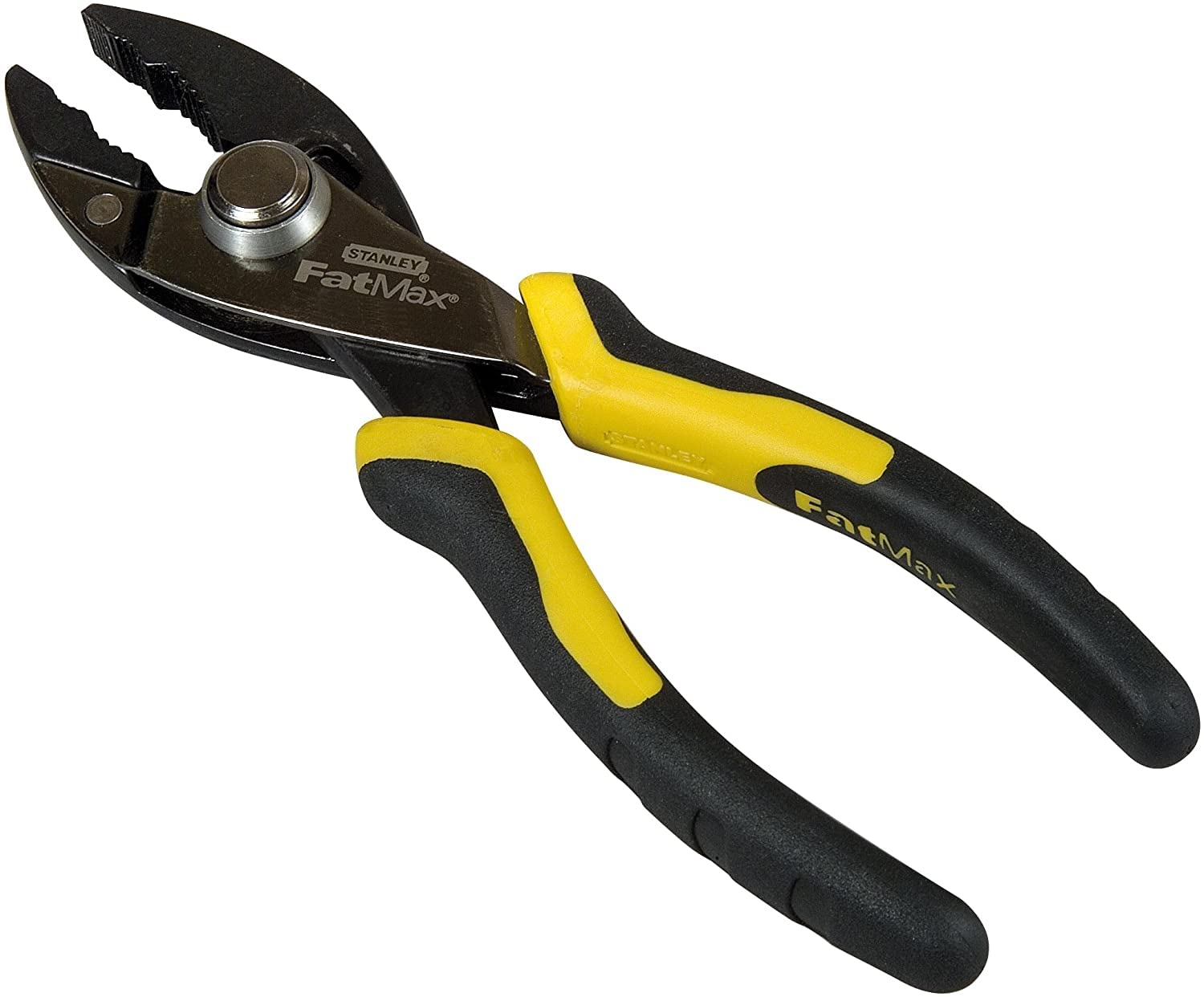 STANLEY 0-84-645 Pince 15 Cm - Gamme FATMAX - Mâchoires Renforcées Par Induction - Poignée Ergonomique Bi Matière - Construction