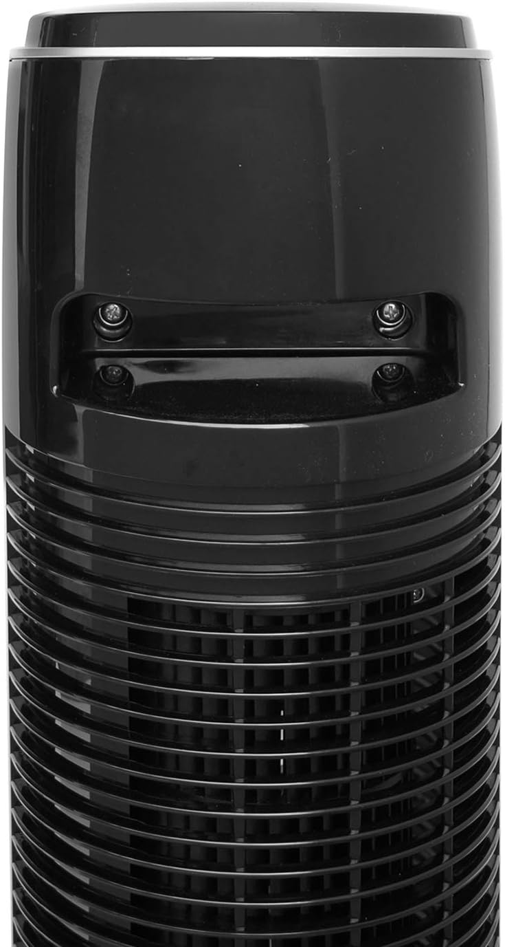 SPT SF-1536BK: Tower Fan with Remote and Timer in Black