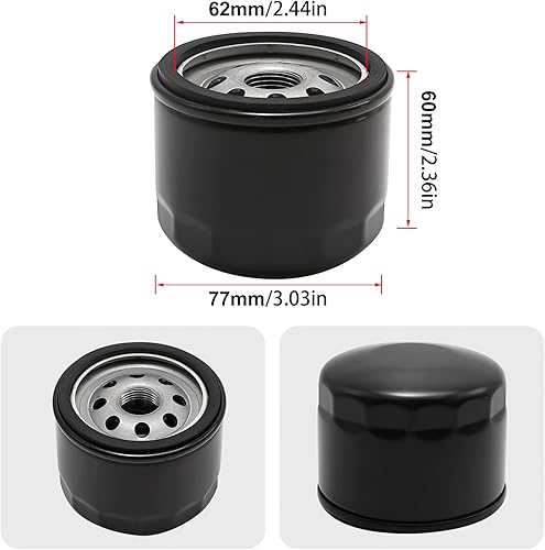 Miniatura 9 de 2 piezas de repuesto de filtro de aire 11013-7002 para motor Kawasaki Fh451V Fh500V 17 Hp Fh531V 4 tiempos, filtro de aire Fh451V reemplazo para