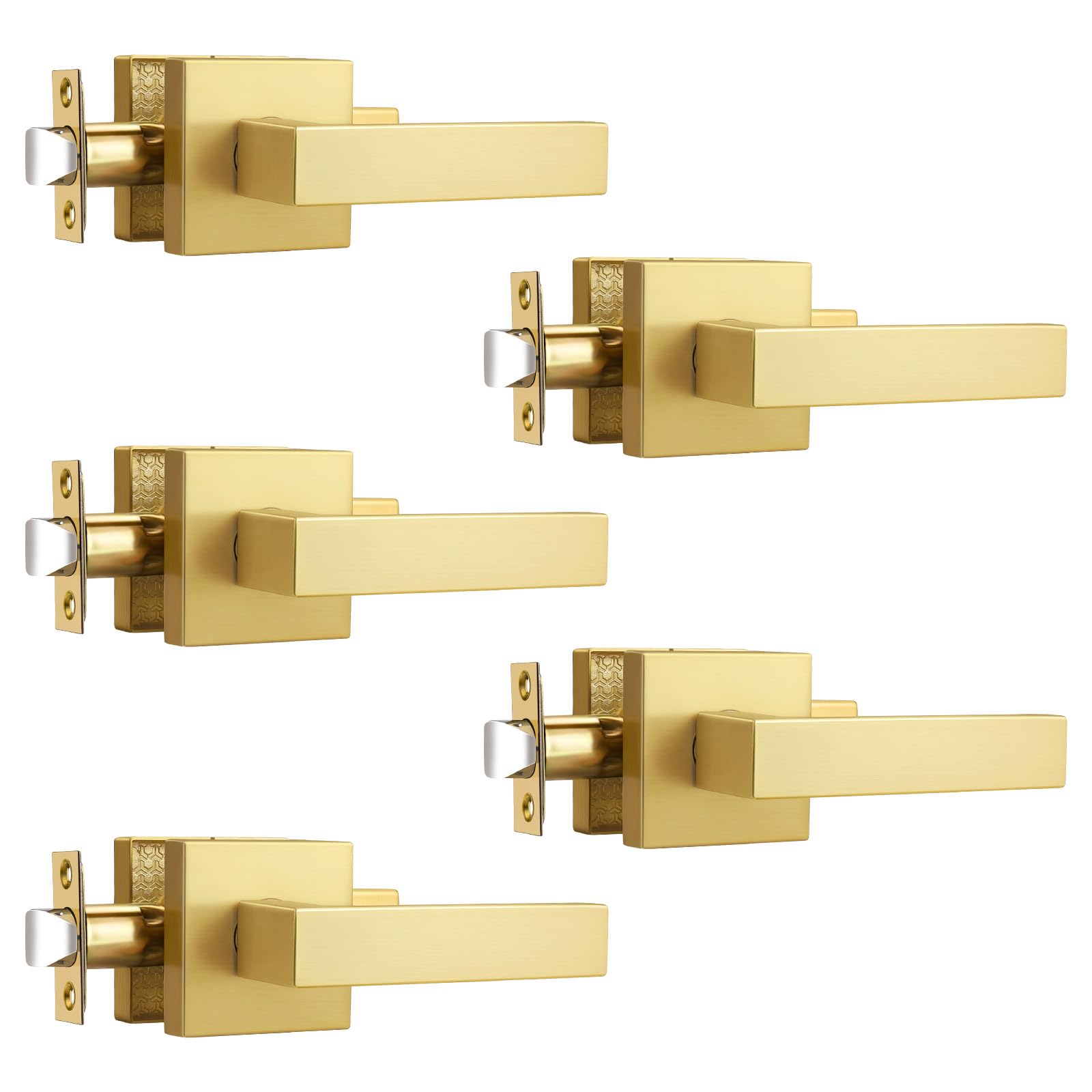 Gold Door Knobs - Privacy & Security -29