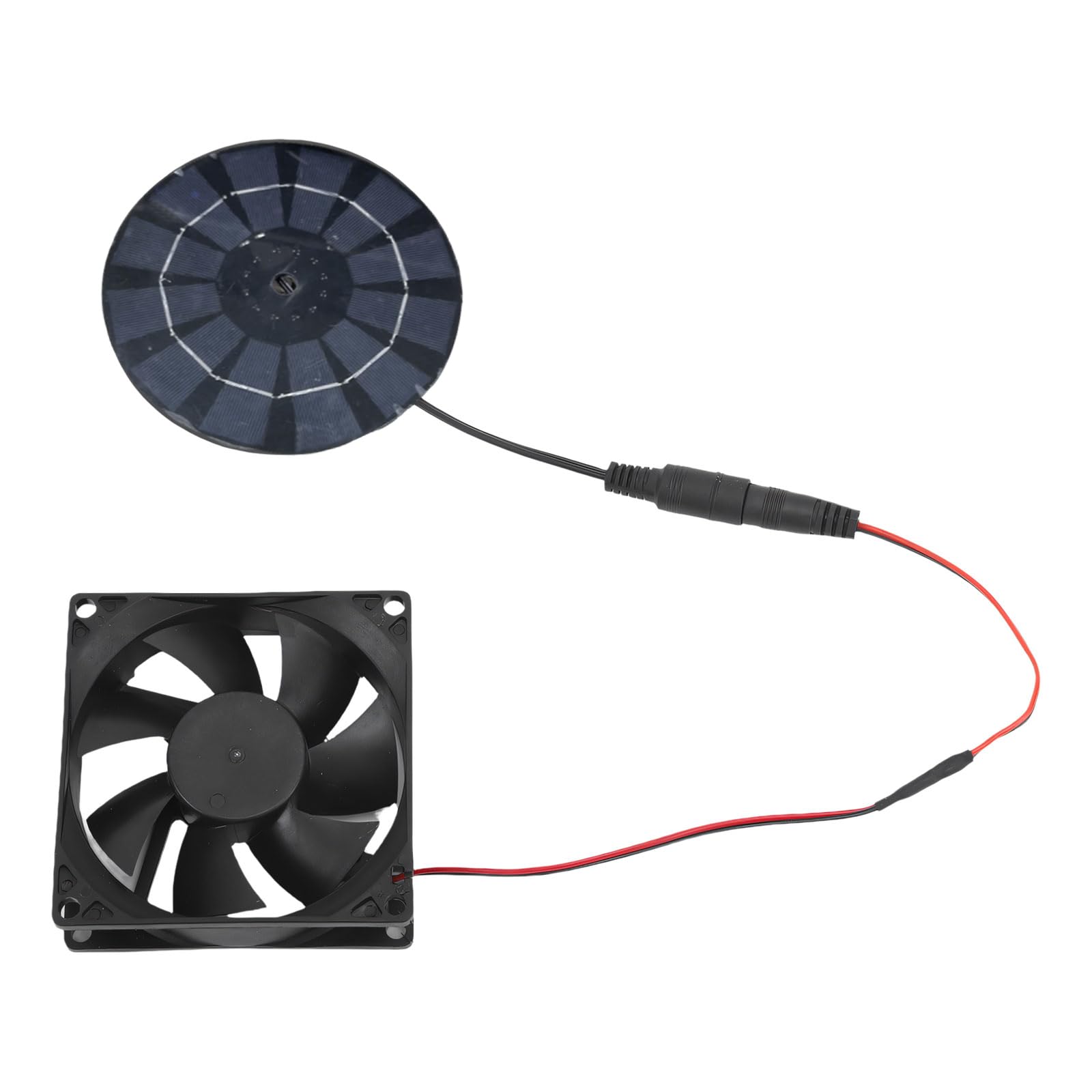 Solar Exhaust Fan Air Extractor Waterproof Small Ventilator Solar Panel Fan for Chicken House Greenhouse Chicken Collaboration