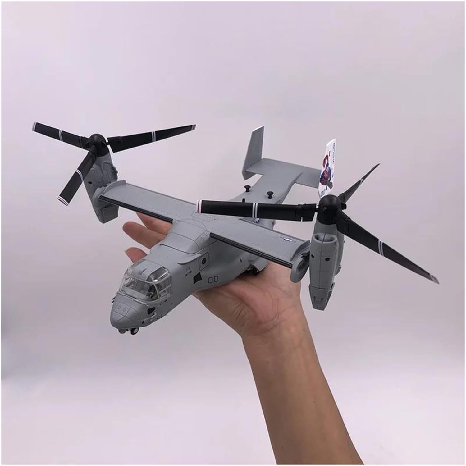 Miniature Scale 1 72 for Bell Boeing V-22 Osprey ​Tilt Rotor Alloy Aircraft Model Fighter Collection Ornament Adult Hobbies Gift Flying Toy Game Kits