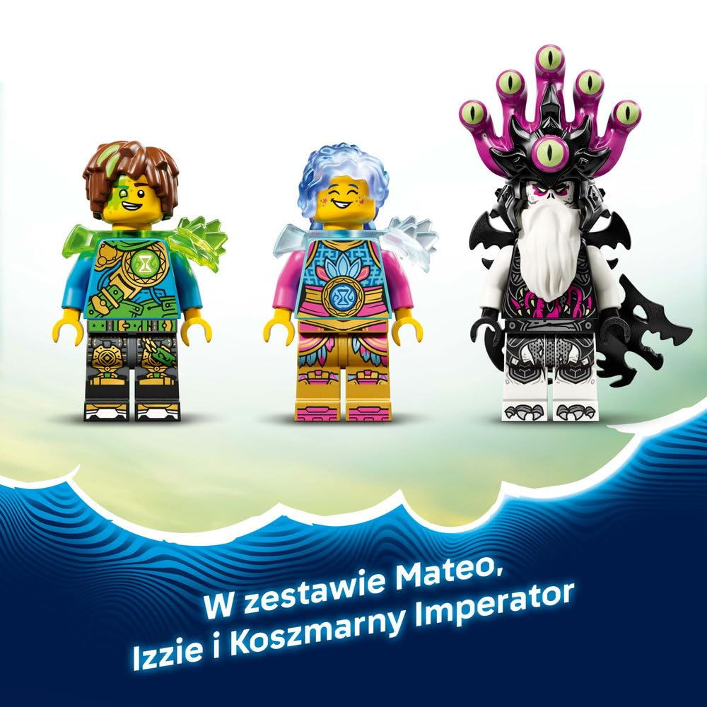 LEGO DREAMZzz Lisi mech-strażnik 71508 | mech fantasy, zabawka akcji, prezent dla chłopca i dziewczynki 9+, przygoda ze świata snów, 883 elementy