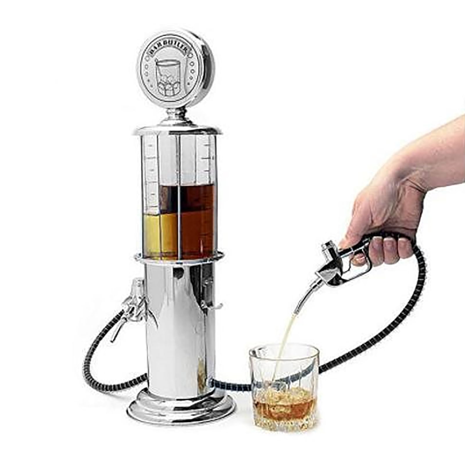 ERICAT Pistola per Champagne, Pistola a Spruzzo per Champagne con Base Antiscivolo, può Contenere 400 Ml di capacità, Distanza del Beccuccio del Vino Regolabile E Facile da Controllare, per Giochi