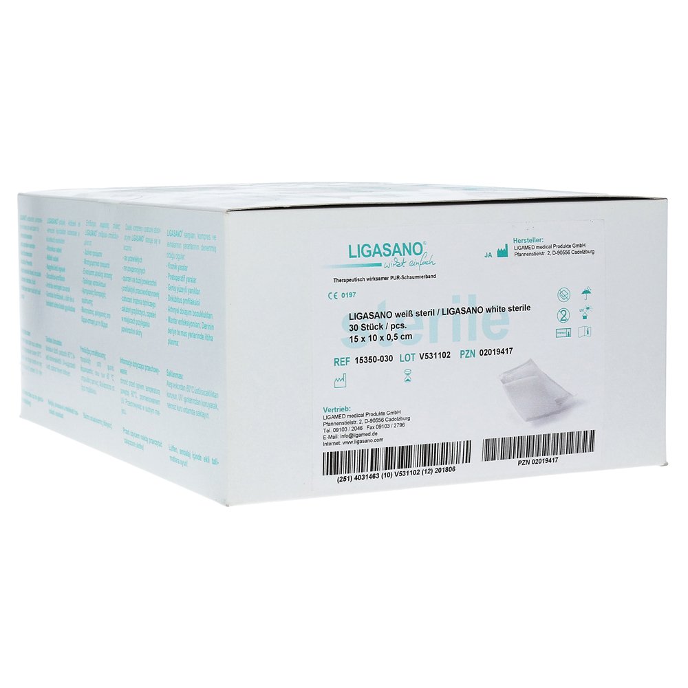 Ligasano Medic 15x10x0,​5 30pz