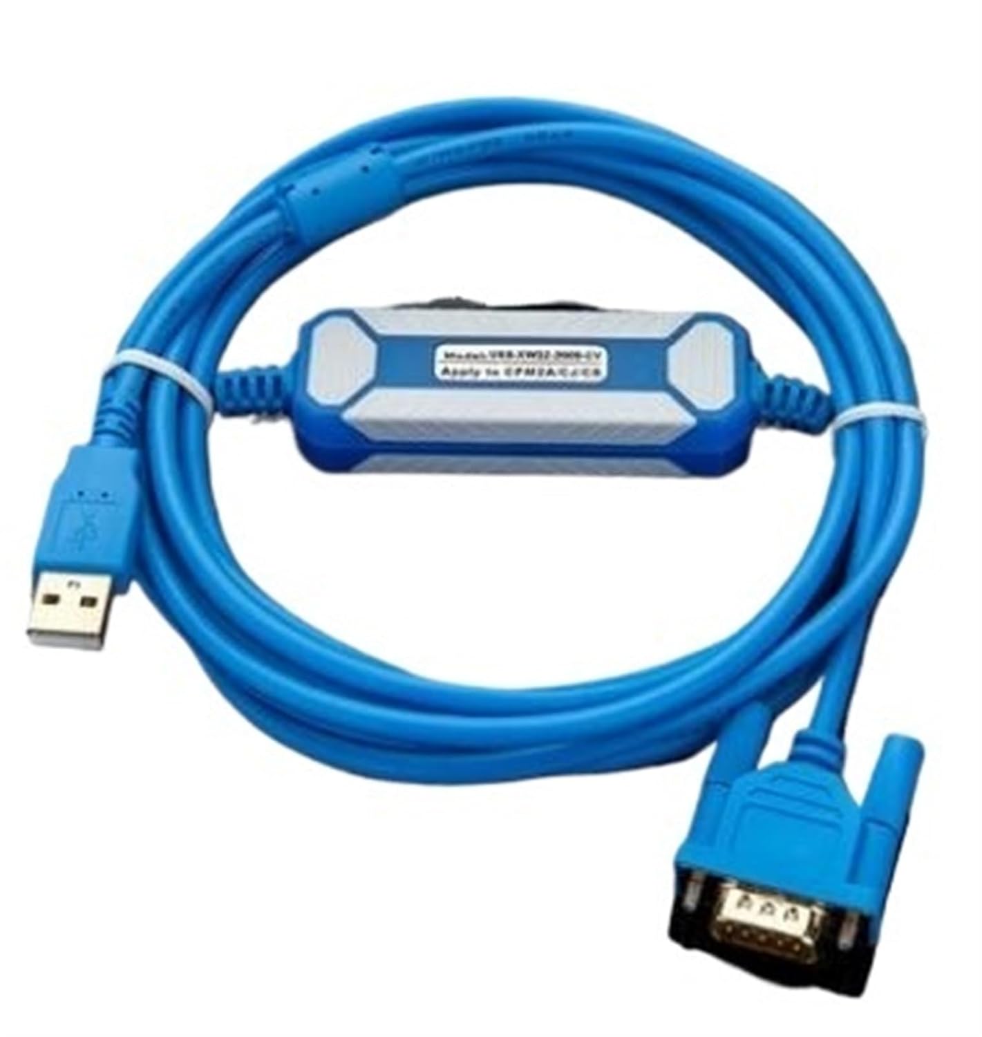 Upgraded Programming Cable USB-XW2Z-200S-VH for CQM1H / CPM2C Series USB to RS232 for COM1/cm2a/cs/cj