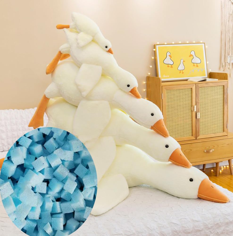 Flocons de mousse déchiquetés pour coussin, oreiller, futon, recharge de mousse à mémoire de forme de qualité supérieure pour travaux manuels, choix respectueux de l'environnement (1 000 g)