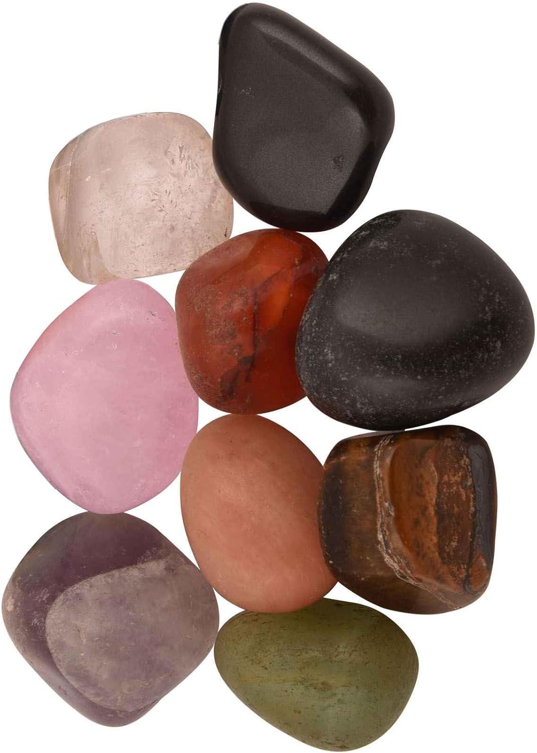Reiki Gemstone 0.25 lb Bulk Natural Seven Chakra Stone Tumbled Stones Polished Crystals