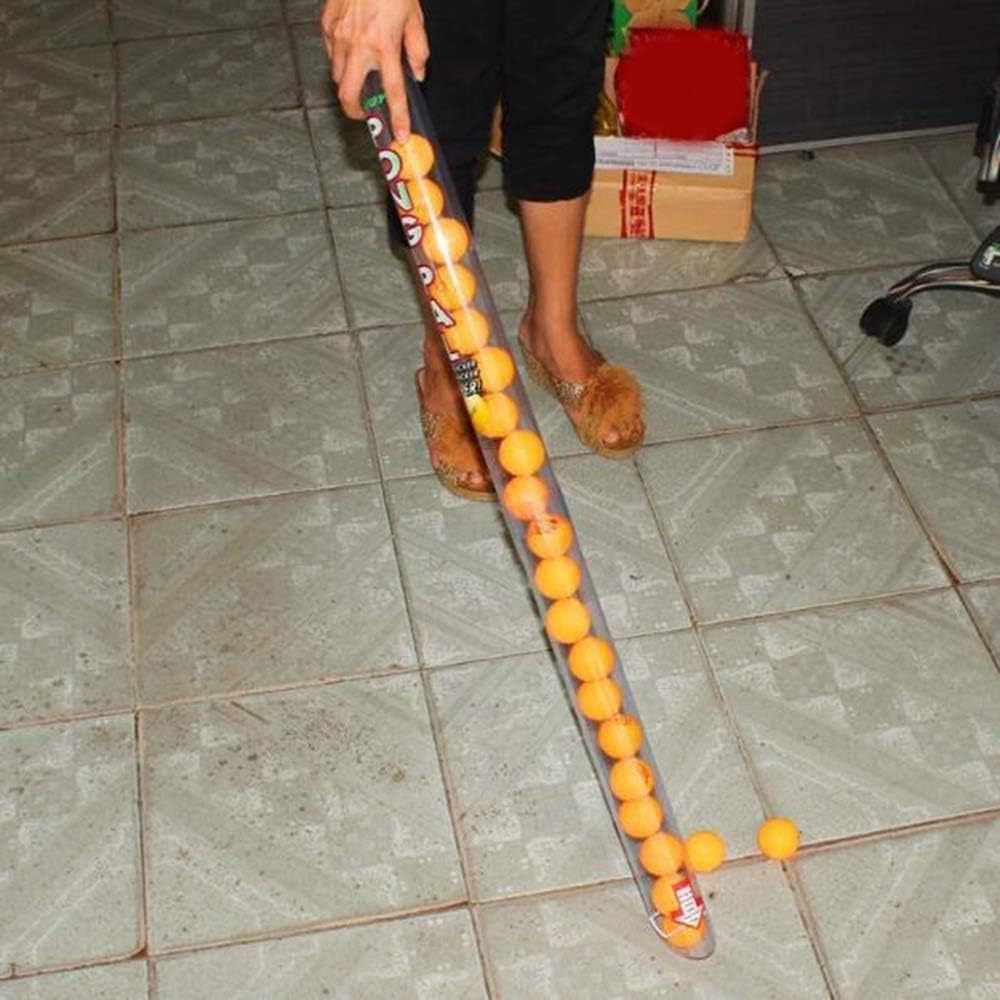 Recogedor de Pelotas de Tenis de Mesa, Tubo de 85 cm para Recoger y Almacenar
