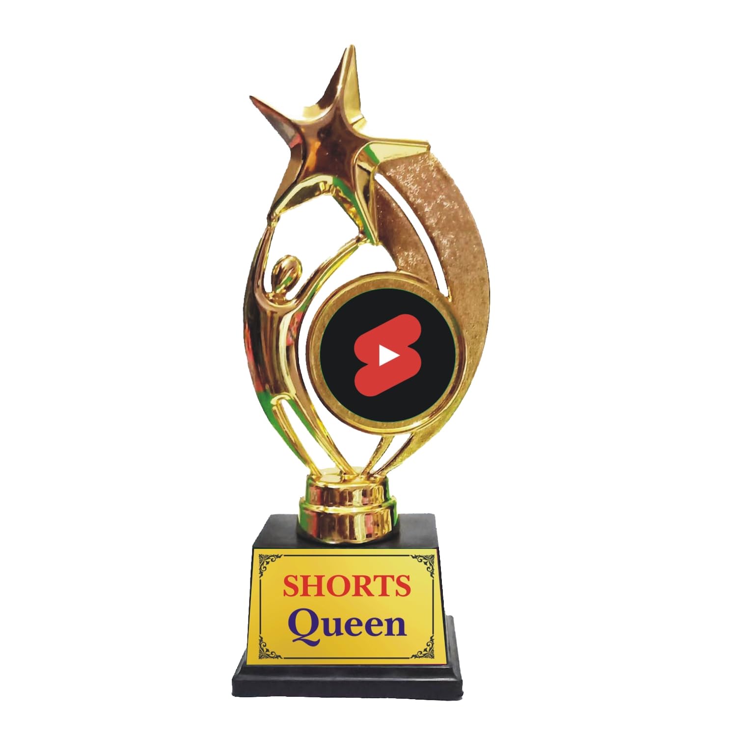 Gifts Bucket YouTube Shorts Queen Subscriber Trophy Award | Gifts for Brother, Sister, Husband, Wife, Boyfriend and Girlfriend YouTube Influencer (B0CB6D2R5L) Amazon Price History, Amazon Price Tracker