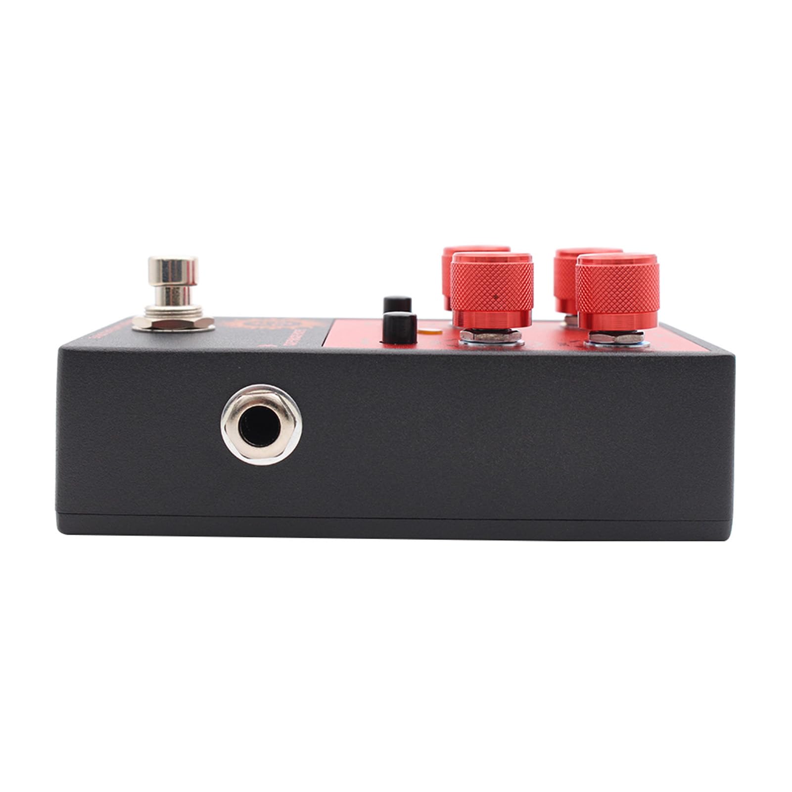 Jeffergarden Pedał Bass Overdrive ze Stopniem Wzmocnienia JFET CMOS, kontrolą Mieszania i Przełącznikiem Mid Boost dla Dynamicznych, Elektrycznych Tonów Basowych Podczas Występów na żywo