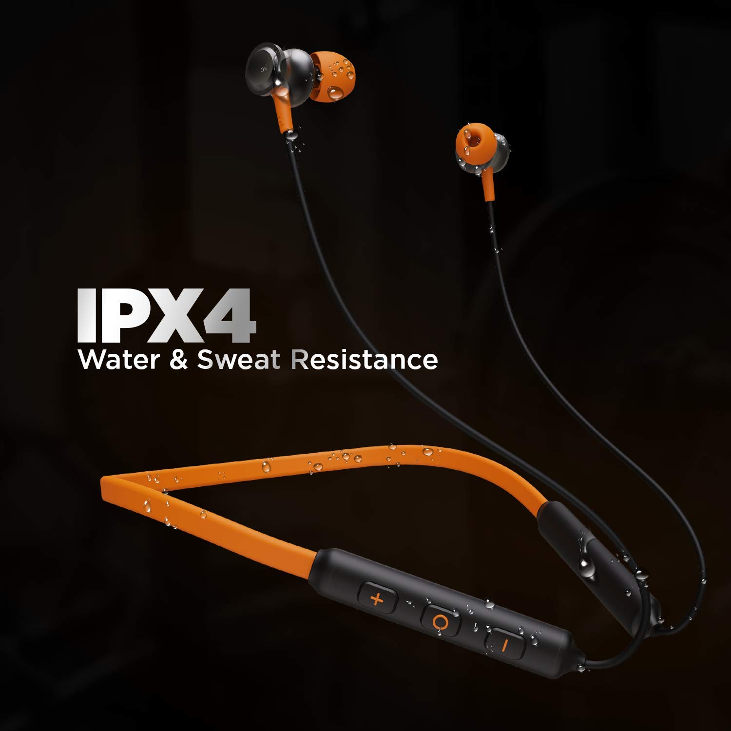 Boat Rockerz 185 Bluetooth Wireless In Ear Earphones With Mic