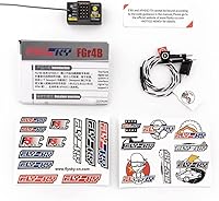 Vista 8 de GoolRC Flysky FGr4B receptor 2.4GHz 4 canales receptor para Flysky AFHDS3 PL18 NB4 NB4 Lite transmisor