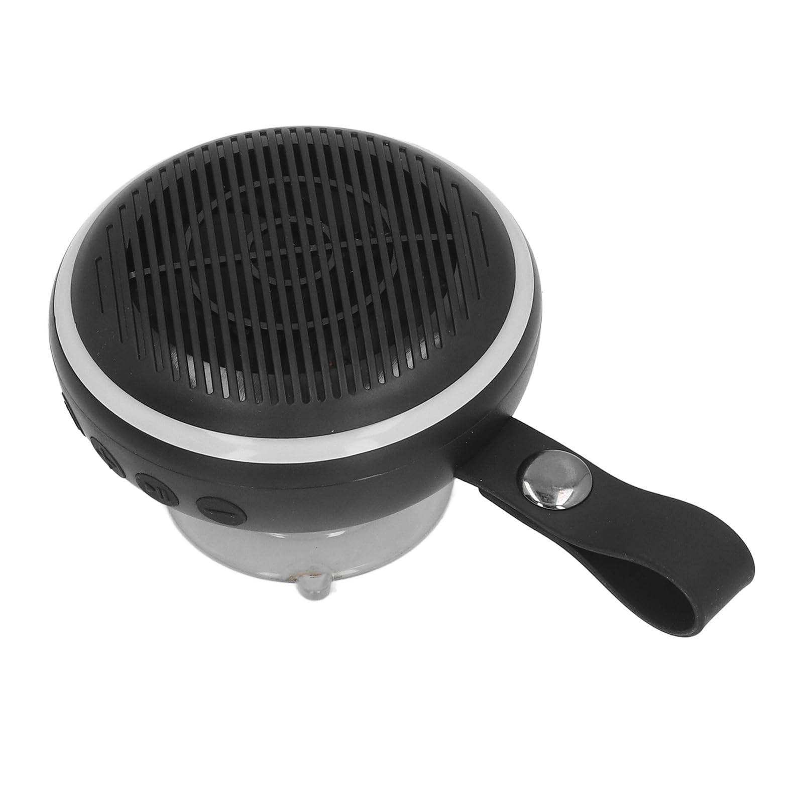 Mini Set Karaoke, Altoparlante Portatile con 2 Microfoni per Feste in Casa, Campeggio All'aperto (Black)