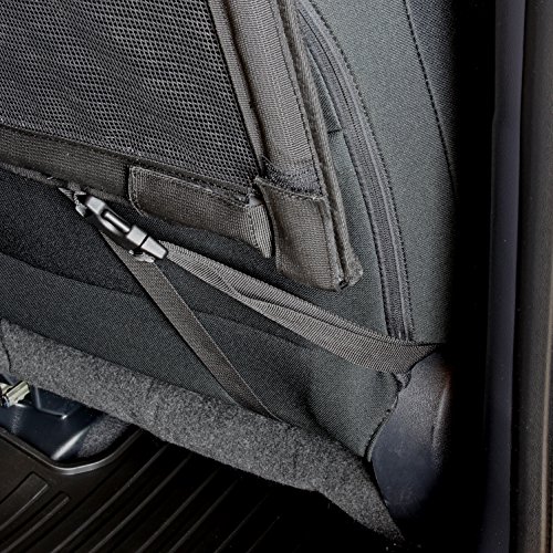 Bushwhacker Deluxe Dog Barrier 56" Wide for Trucks, Large SUVs, Full-Sized Sedans – Backseat Divider, Mesh Net Screen Shield for Cargo Area Behind Front Seats, Vehicle Gate for Dog Safety and Travel - Image 5