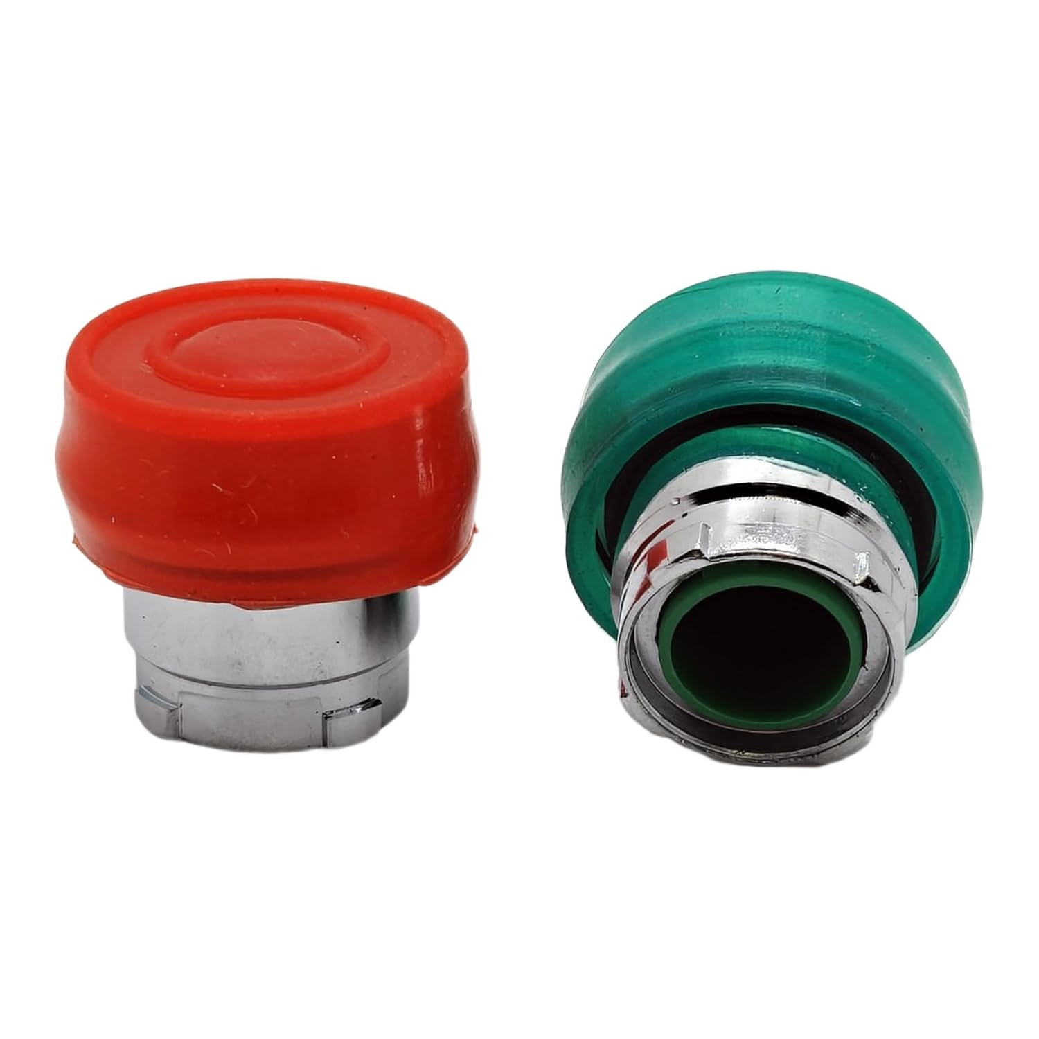 Metal Waterproof self-resetting Flat-Head Button Head ZB2-BP3C Green BP4C red Adapter XB2 Switch