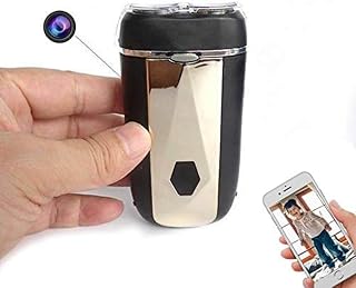 YILEFU Portable Camera Espion,Real Electric Shaver Hidden Camera 4K HD DVR Built in Video Spy Camera E Cig for Hotel Bedroom with Wireless Wifi Passed,Suitable for Indoor