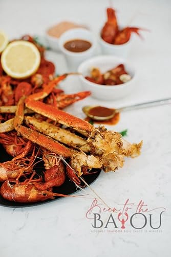 Miniatura 7 de Mezcla gourmet de condimentos para salsa hervida de mariscos, mezcla de especias cajún prémium para mariscos, camarones, cangrejos, cangrejos y más,