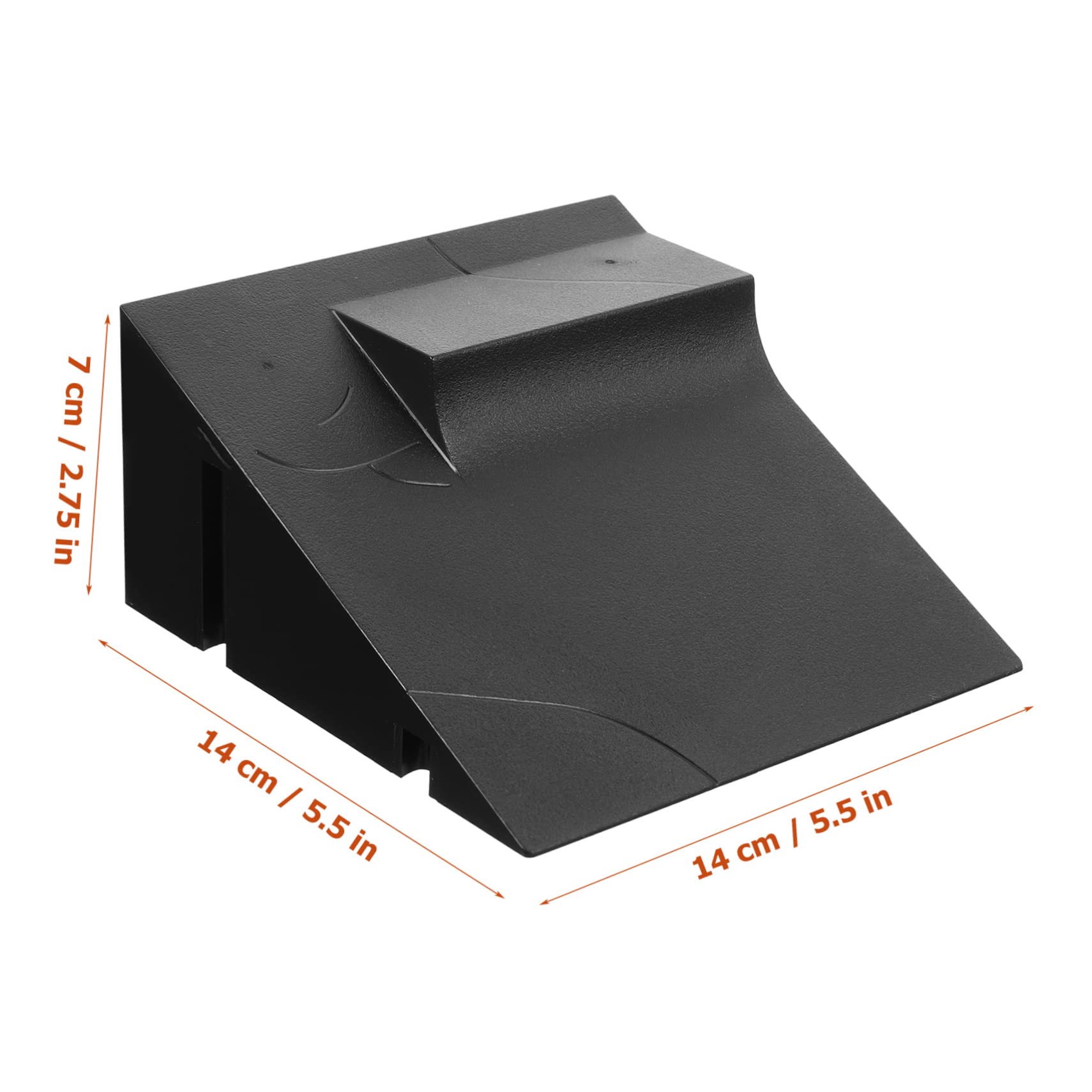 Toddmomy Skateboarding Venue Props Desktop Skate Plastic Ramps Child Game Skating Field Prop Game