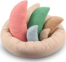 Newborn Photography Props, Ultra-Soft Baby Donut Posing Pillows, Profess...