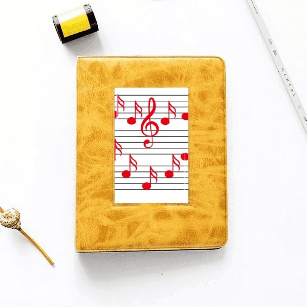 no/no music symbol Shaped staff spectrum Photo Album Family Wedding Picture 4x6