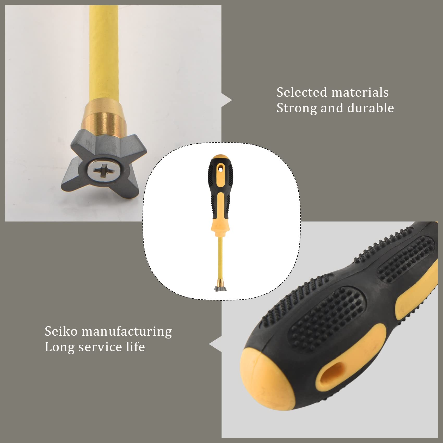 Pistola Elettrica Per Malta Con 4 Ugelli - Serbatoio 2L, Tutto In Metallo, Per Lavori Professionali - Foto 10